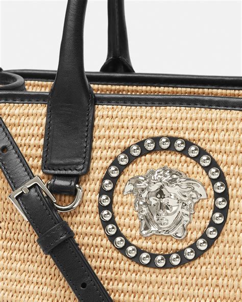 versace medusa tote|versace medusa clutch bag.